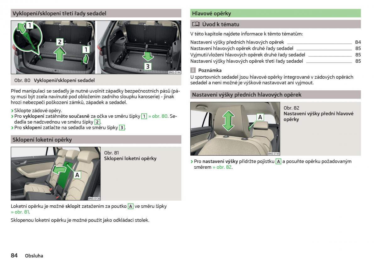 Skoda Kodiaq navod k obsludze / page 86