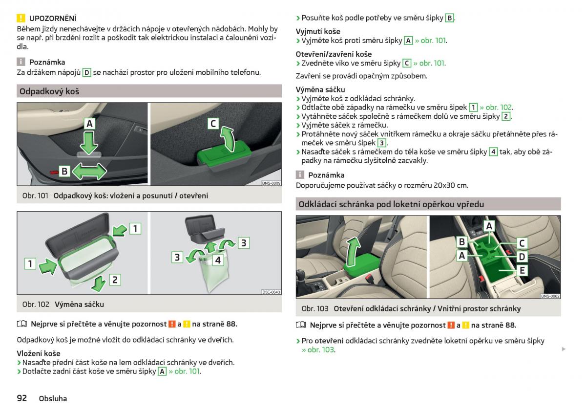 Skoda Kodiaq navod k obsludze / page 94