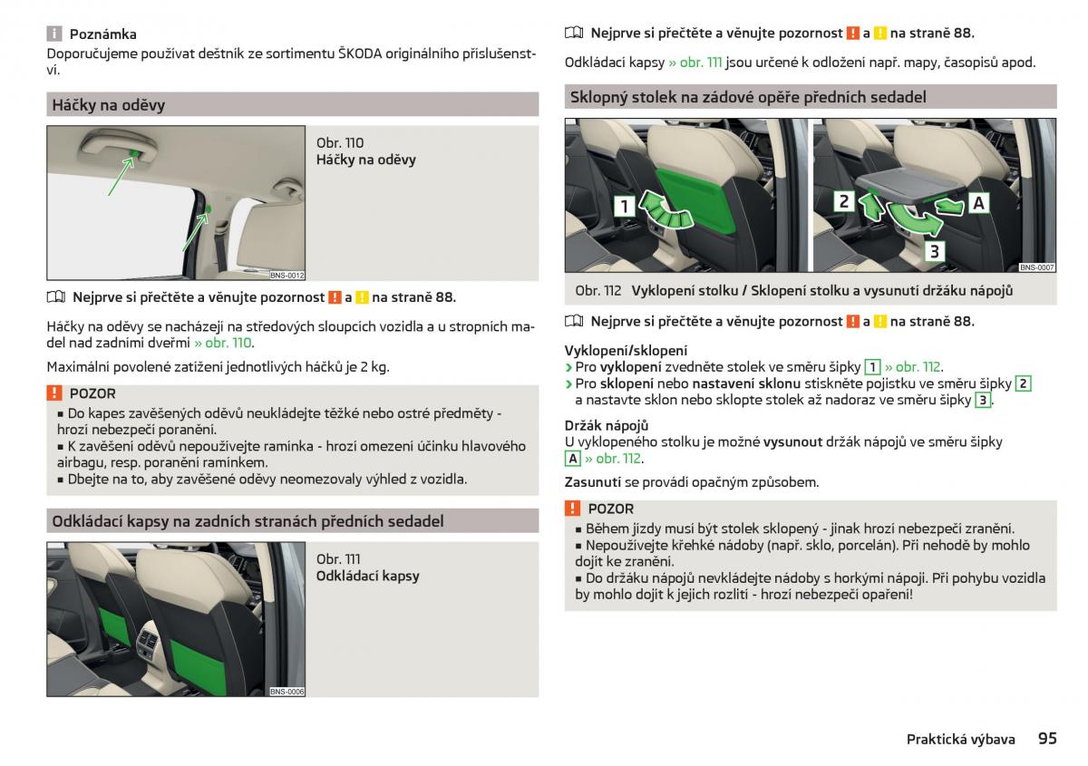 Skoda Kodiaq navod k obsludze / page 97