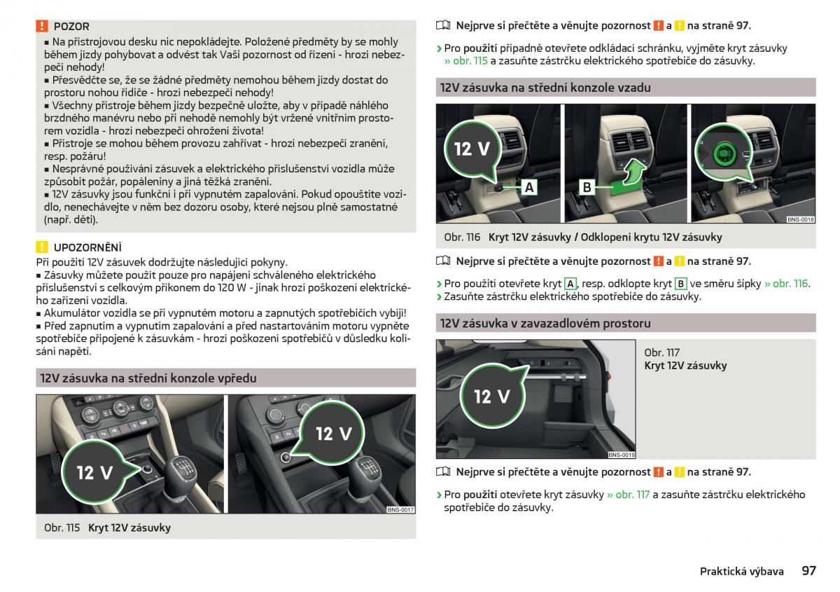 Skoda Kodiaq navod k obsludze / page 99