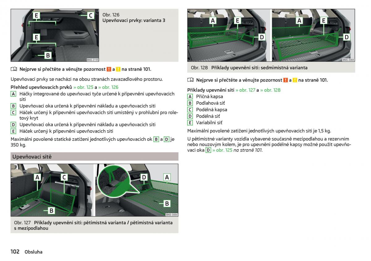 Skoda Kodiaq navod k obsludze / page 104