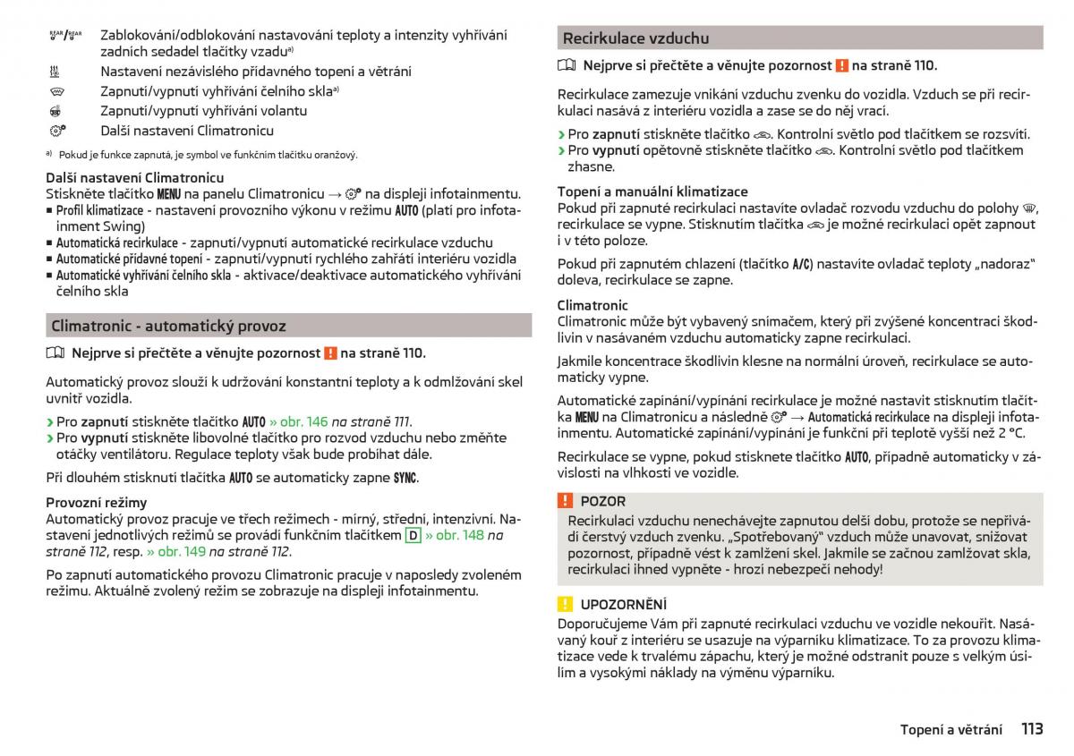 Skoda Kodiaq navod k obsludze / page 115