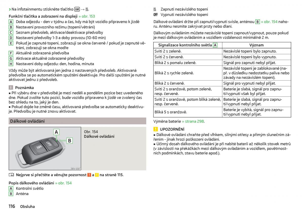 Skoda Kodiaq navod k obsludze / page 118