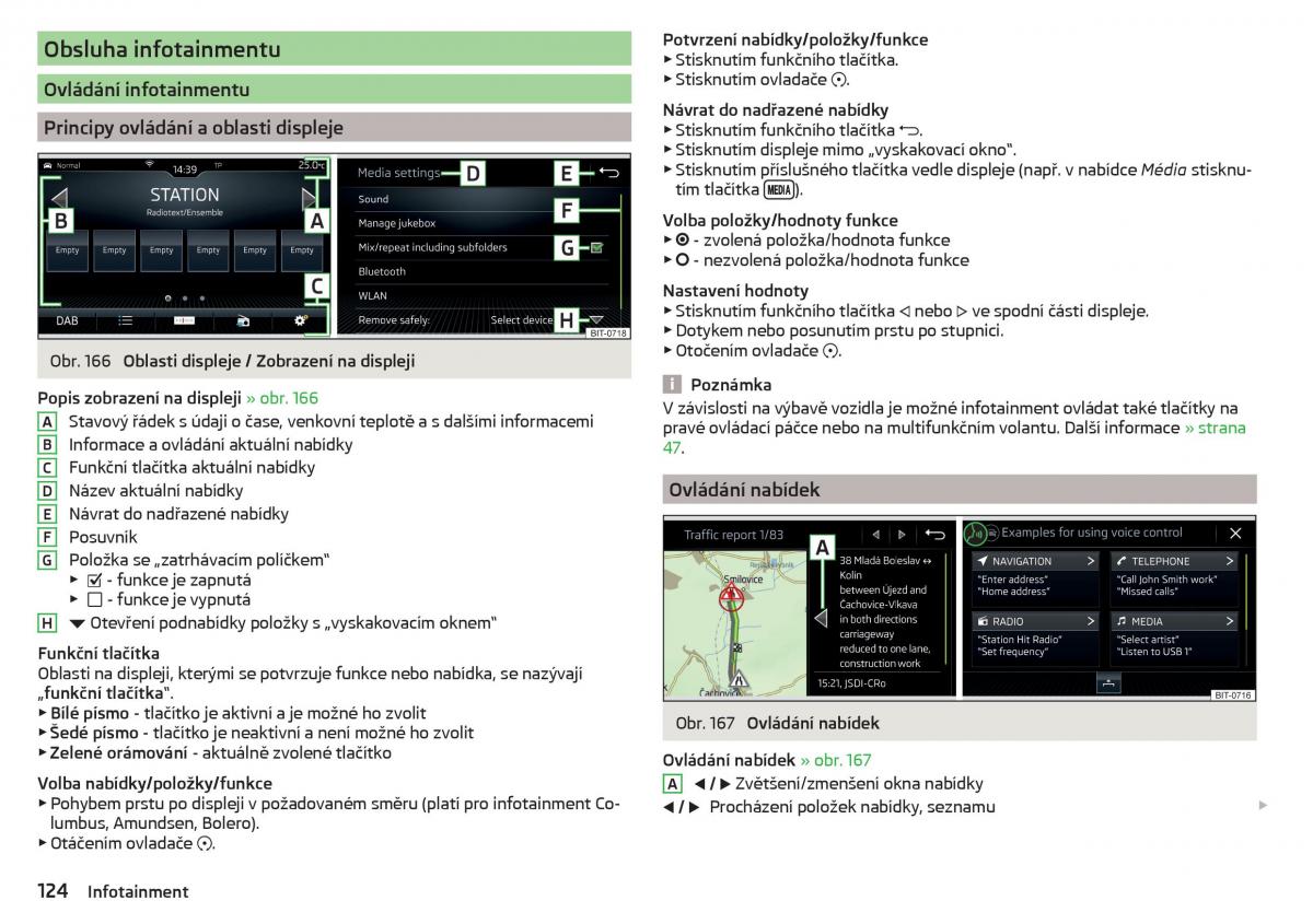 Skoda Kodiaq navod k obsludze / page 126