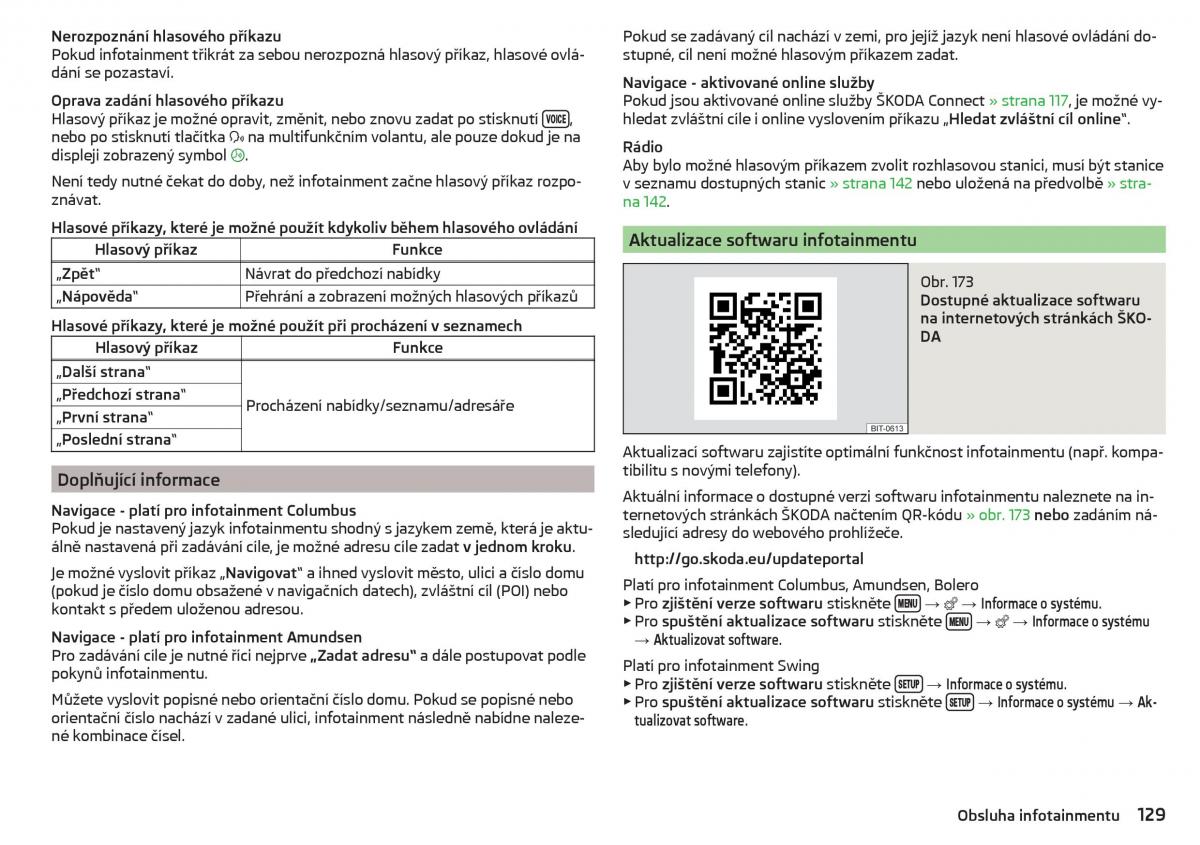 Skoda Kodiaq navod k obsludze / page 131