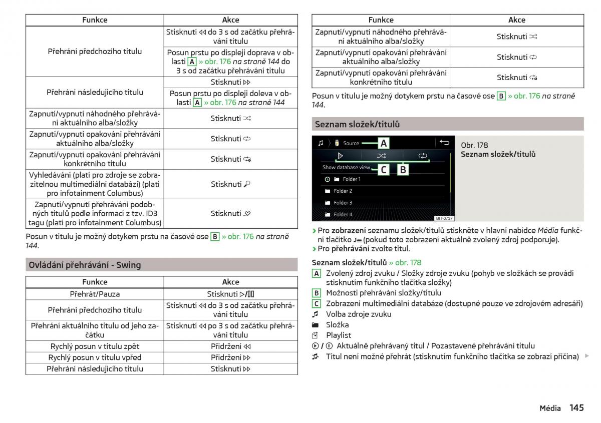 Skoda Kodiaq navod k obsludze / page 147