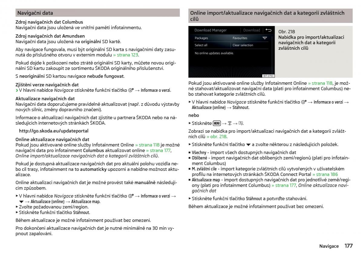 Skoda Kodiaq navod k obsludze / page 179