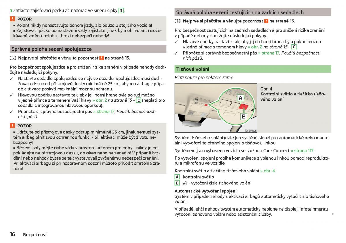 Skoda Kodiaq navod k obsludze / page 18