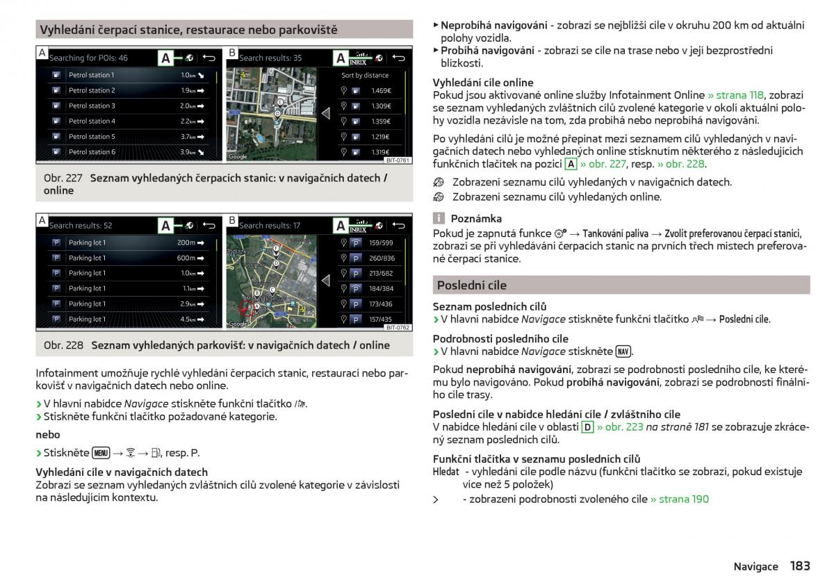 Skoda Kodiaq navod k obsludze / page 185