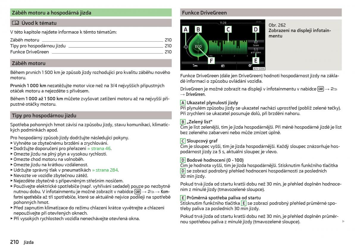 Skoda Kodiaq navod k obsludze / page 212