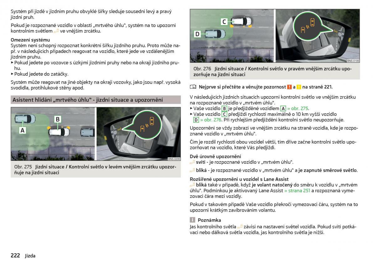 Skoda Kodiaq navod k obsludze / page 224