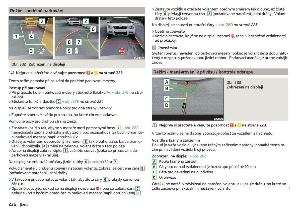 Skoda Kodiaq navod k obsludze / page 228