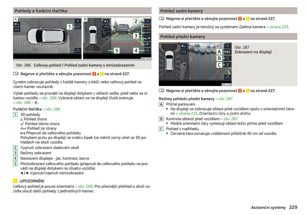 Skoda Kodiaq navod k obsludze / page 231