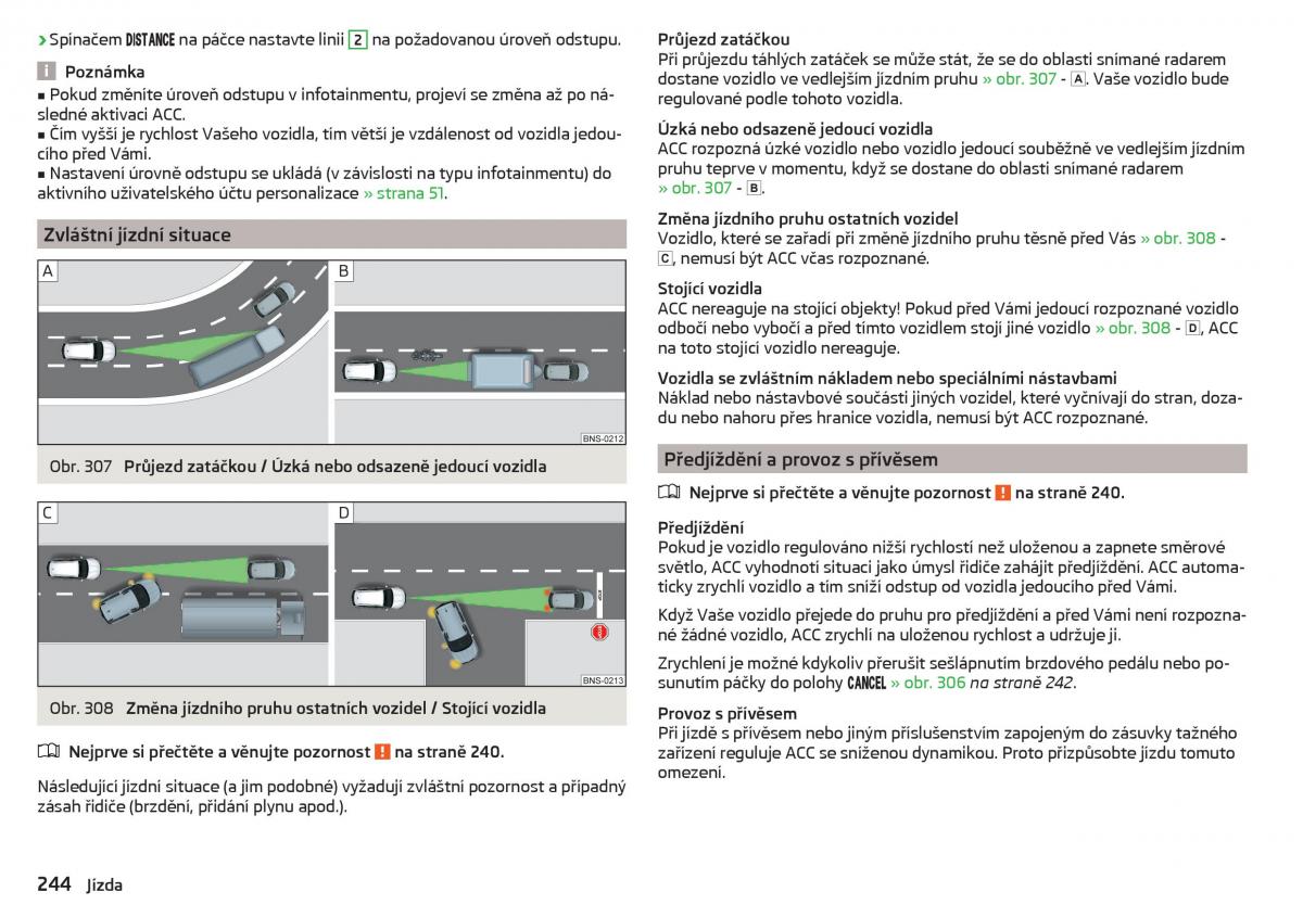 Skoda Kodiaq navod k obsludze / page 246