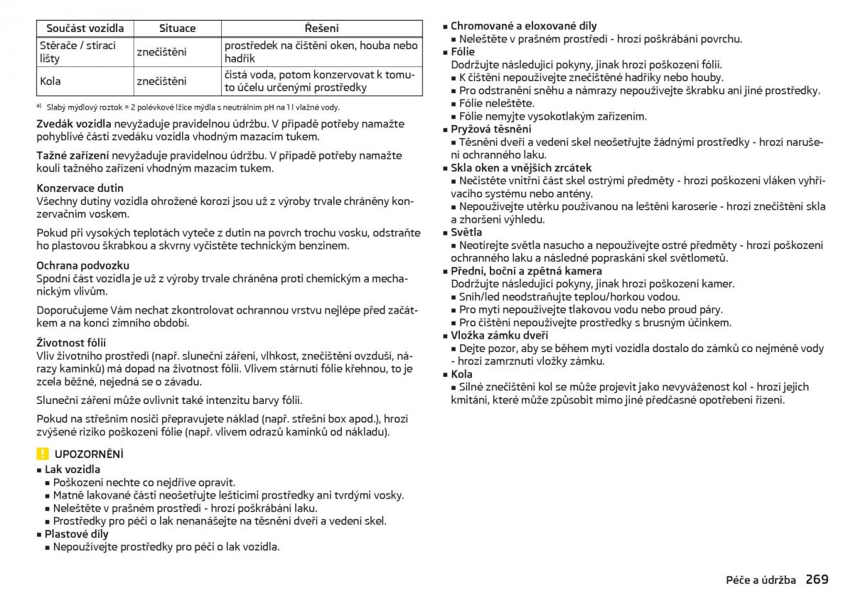 Skoda Kodiaq navod k obsludze / page 271