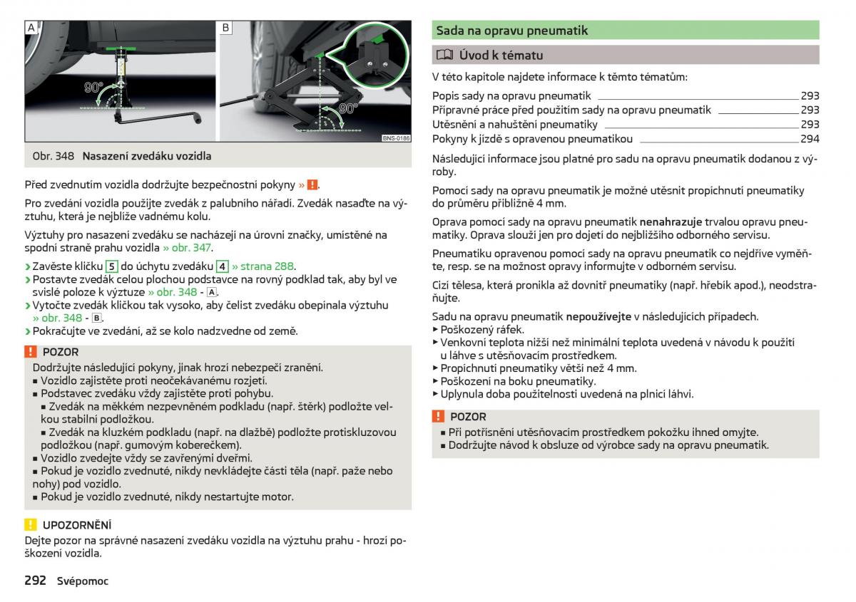 Skoda Kodiaq navod k obsludze / page 294