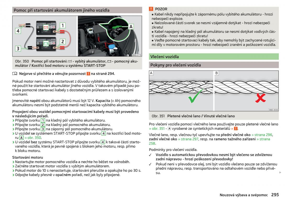 Skoda Kodiaq navod k obsludze / page 297