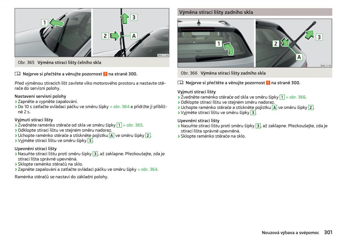 Skoda Kodiaq navod k obsludze / page 303