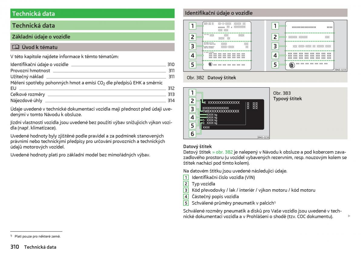 Skoda Kodiaq navod k obsludze / page 312