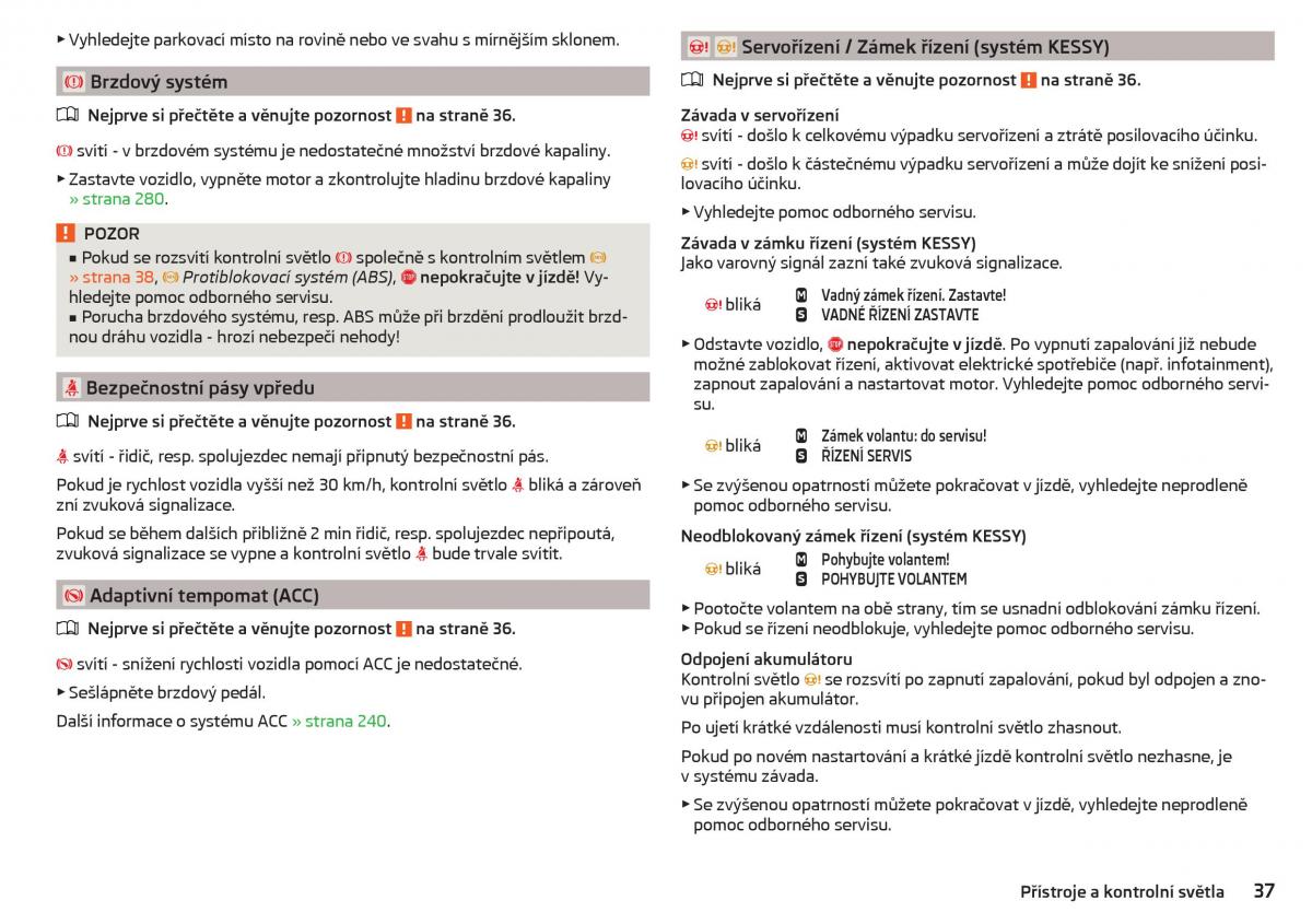 Skoda Kodiaq navod k obsludze / page 39