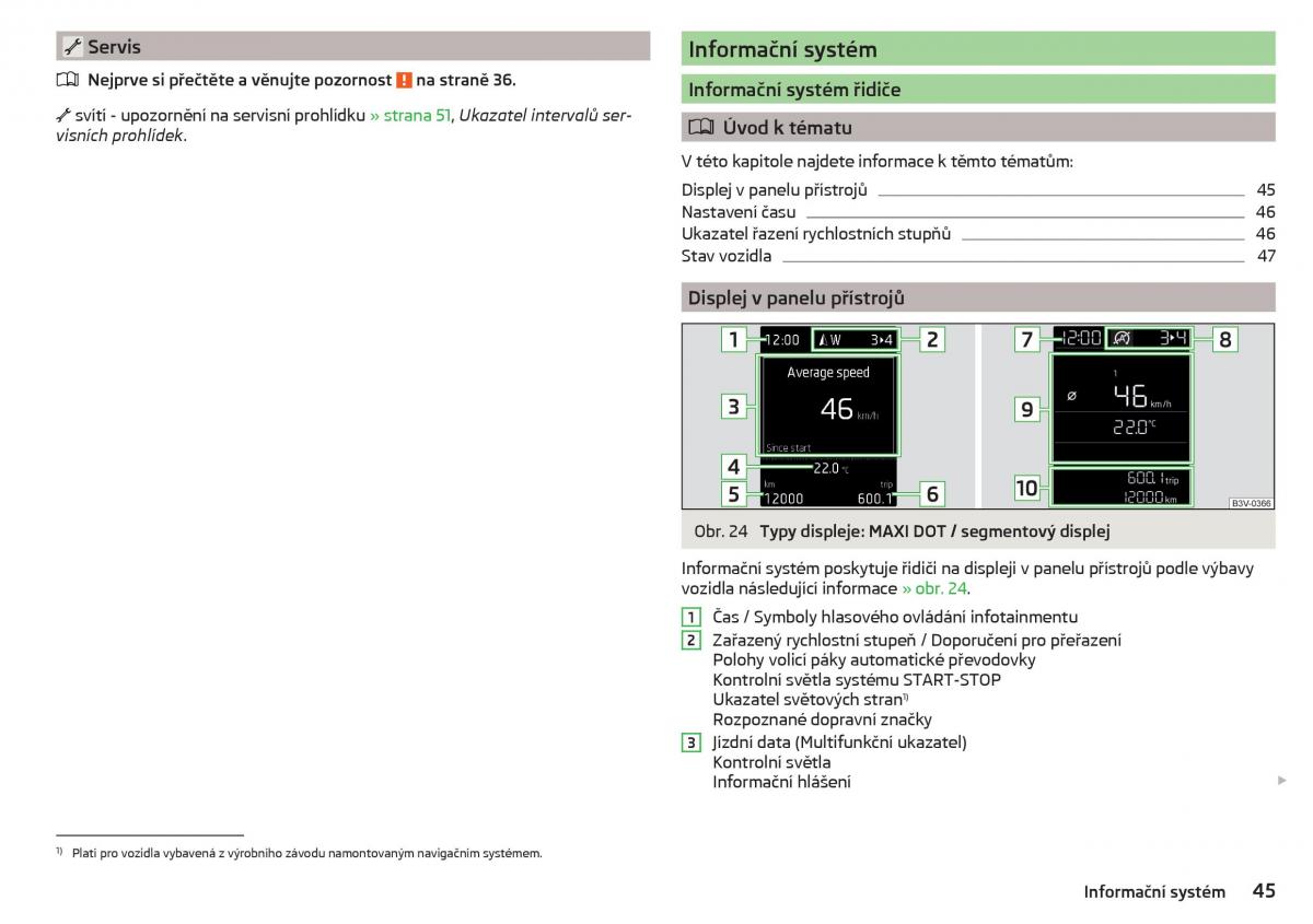 Skoda Kodiaq navod k obsludze / page 47