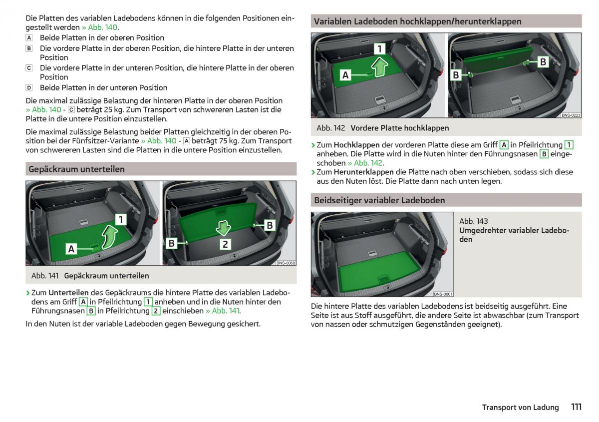 Skoda Kodiaq Handbuch / page 113