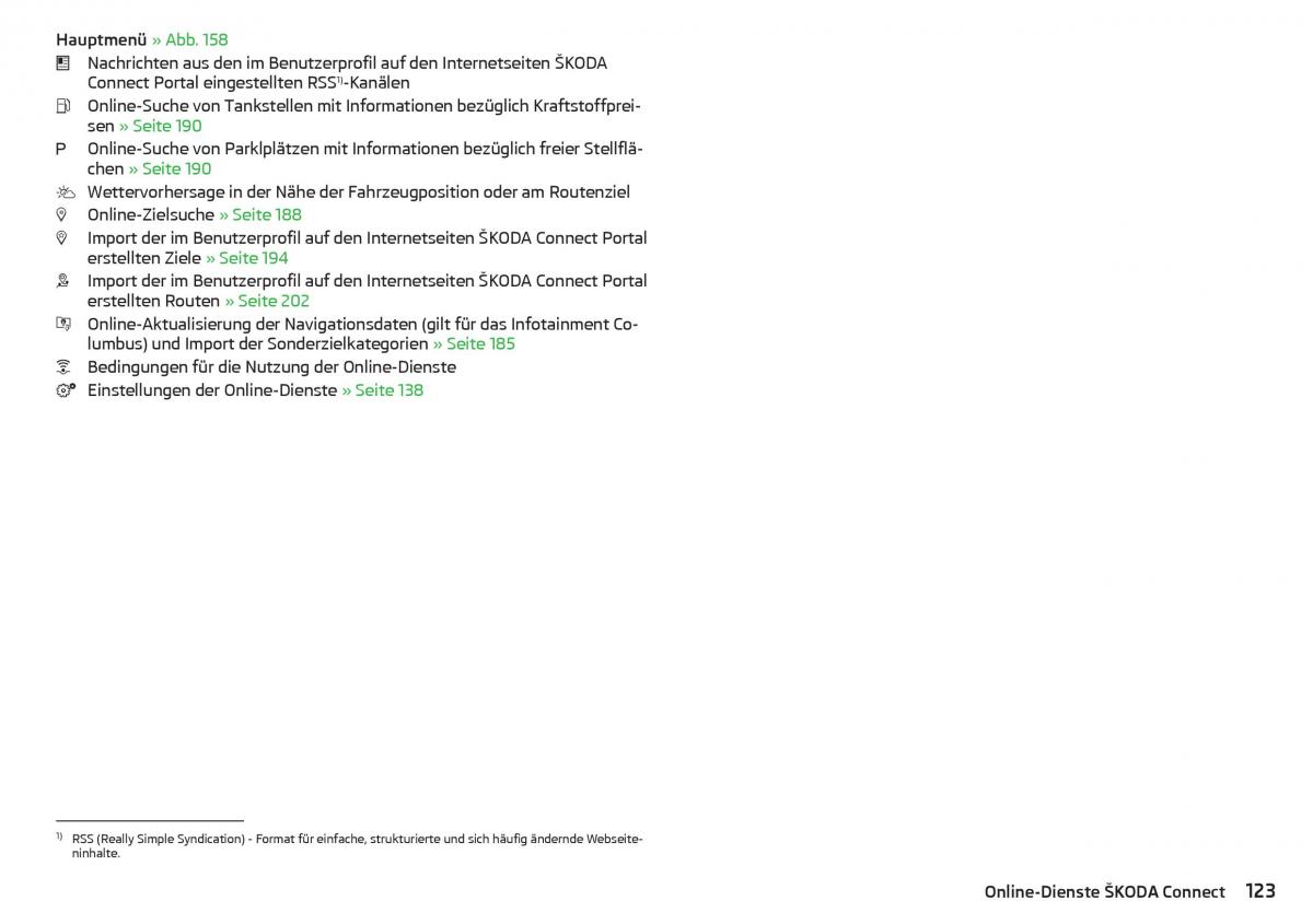 Skoda Kodiaq Handbuch / page 125