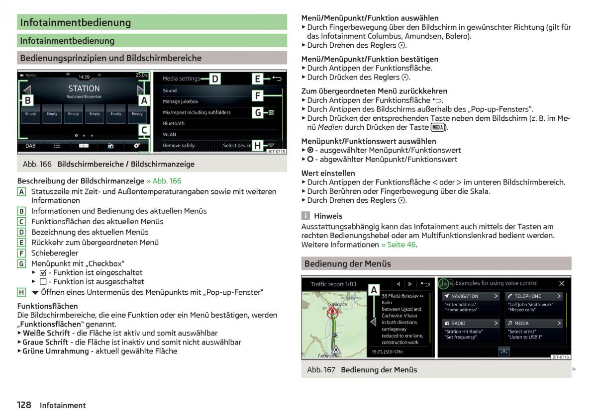 Skoda Kodiaq Handbuch / page 130