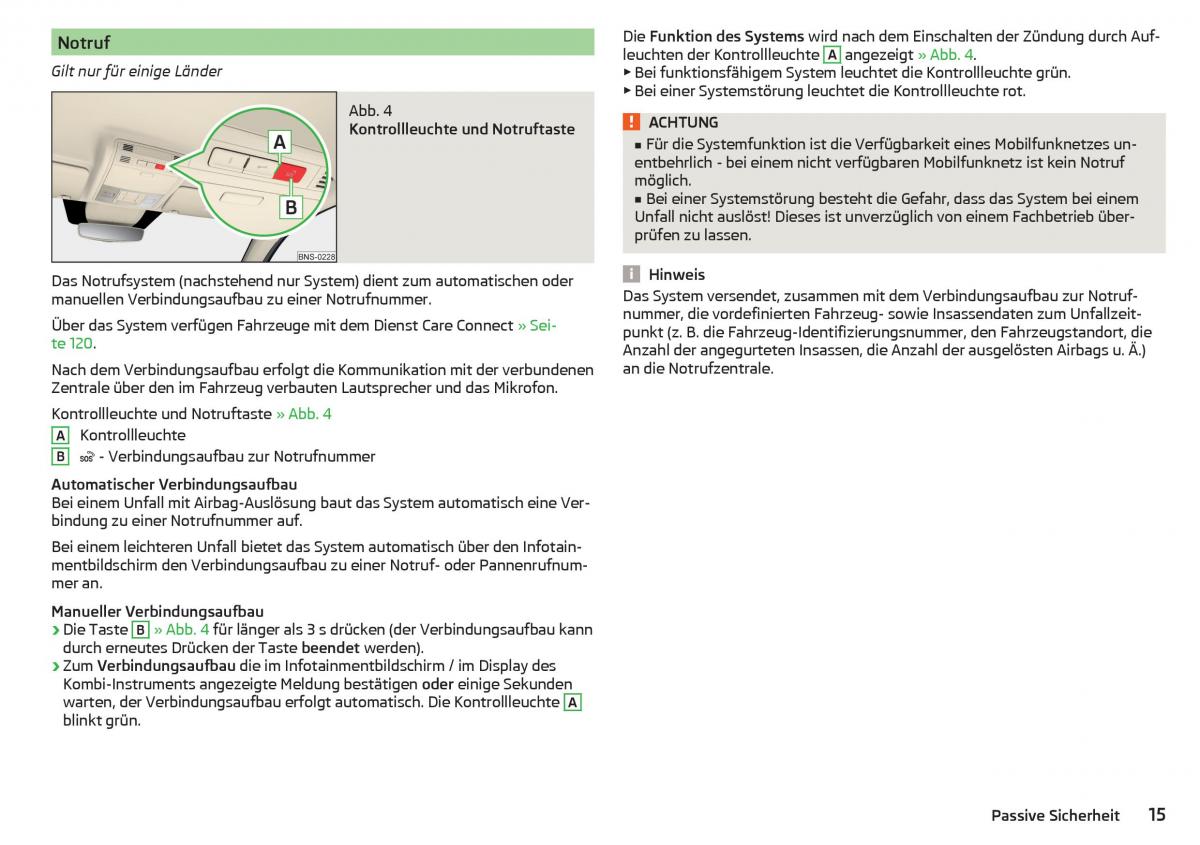 Skoda Kodiaq Handbuch / page 17