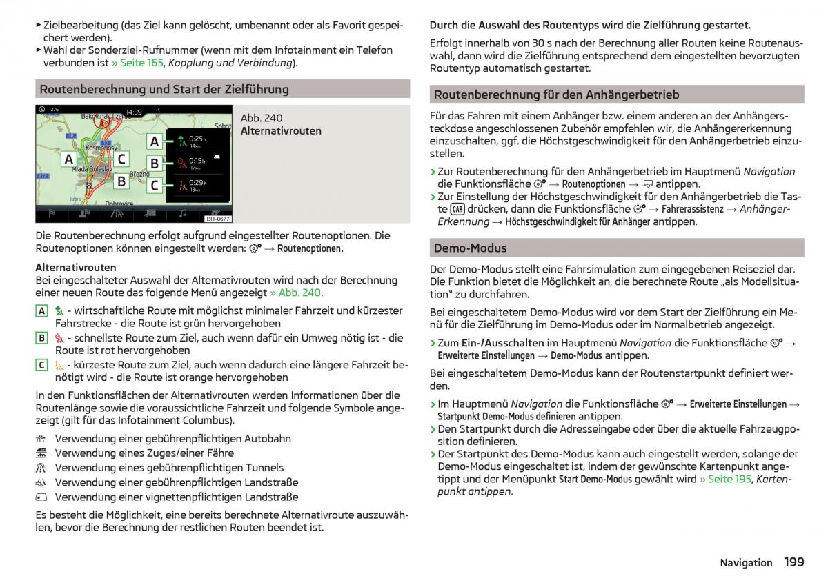 Skoda Kodiaq Handbuch / page 201