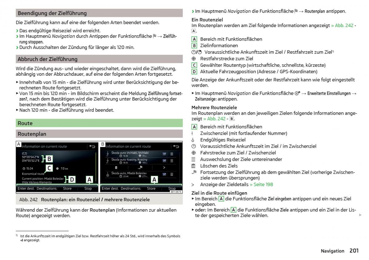 Skoda Kodiaq Handbuch / page 203