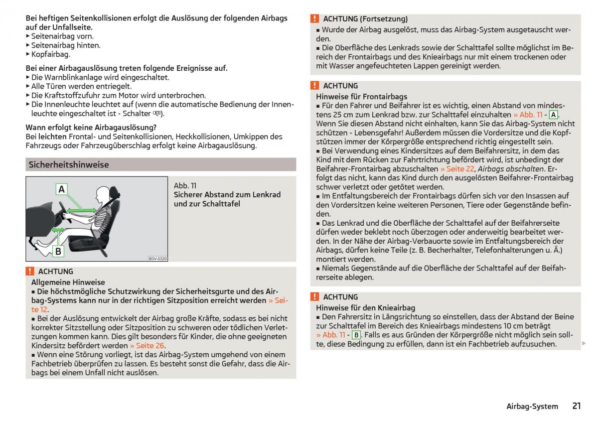 Skoda Kodiaq Handbuch / page 23