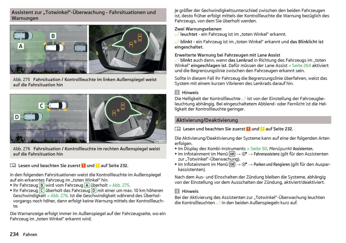 Skoda Kodiaq Handbuch / page 236