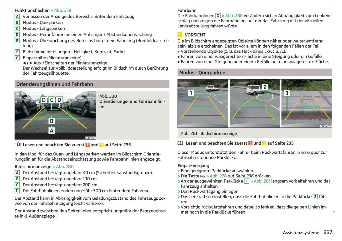 Skoda Kodiaq Handbuch / page 239