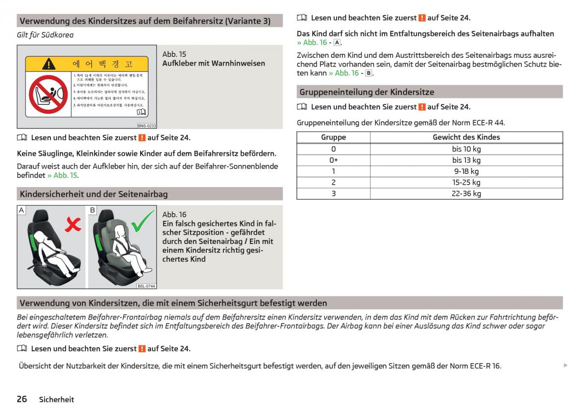 Skoda Kodiaq Handbuch / page 28