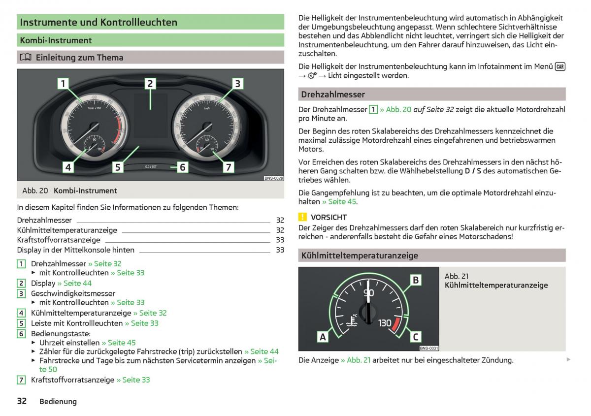 Skoda Kodiaq Handbuch / page 34