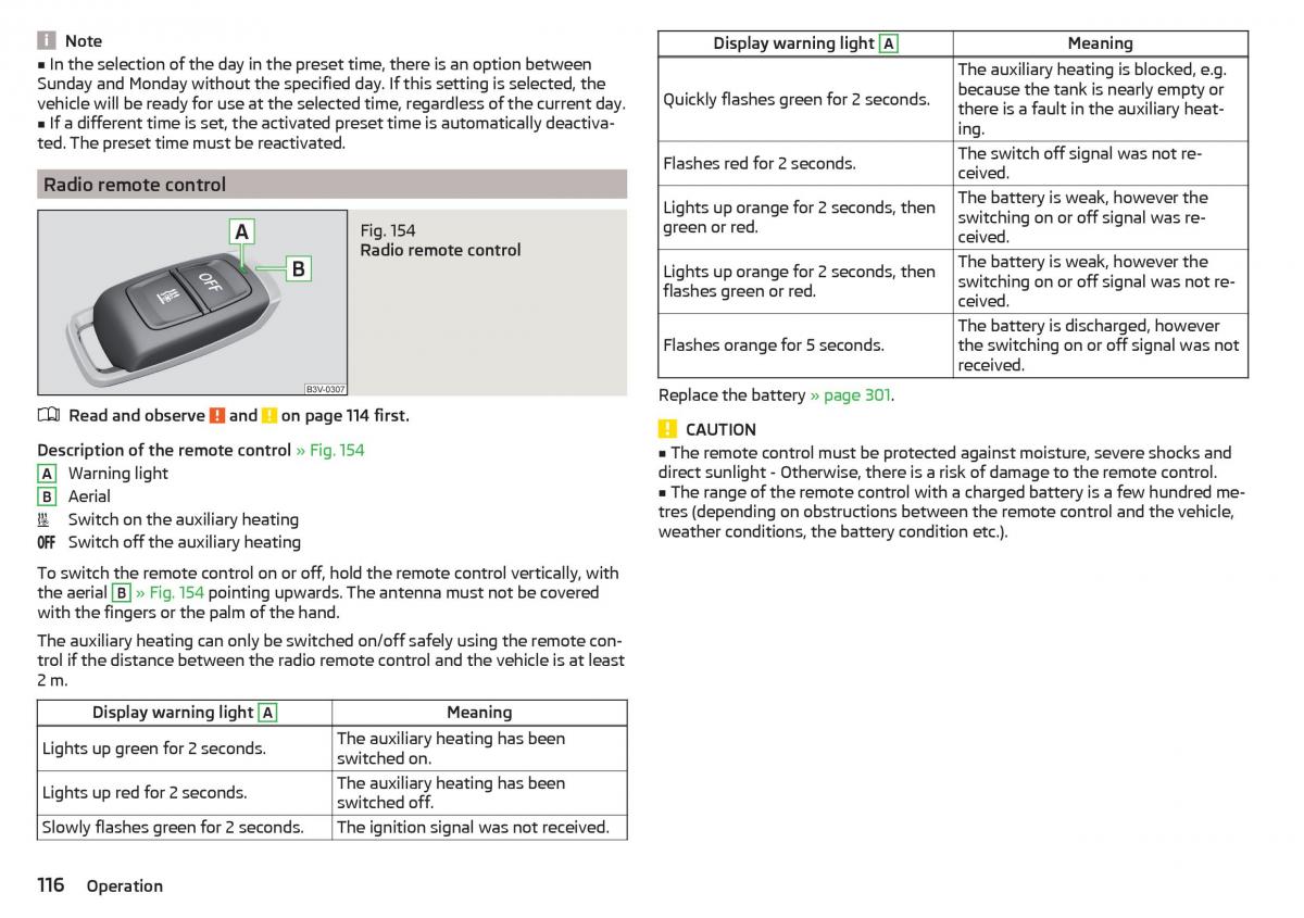 Skoda Kodiaq owners manual / page 118