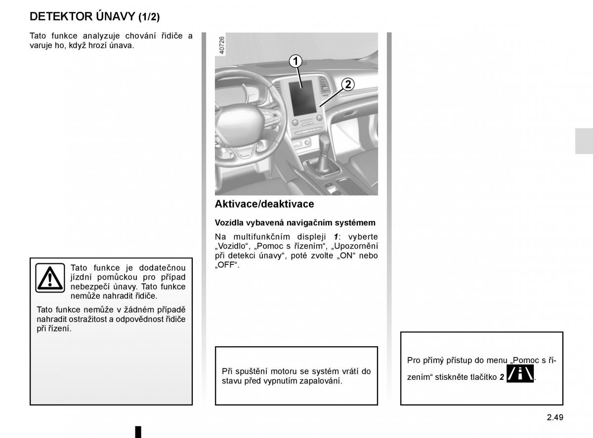 Renault Megane IV 4 navod k obsludze / page 161