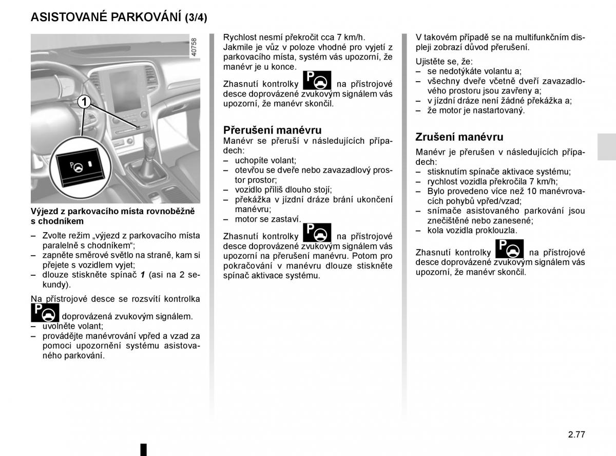 Renault Megane IV 4 navod k obsludze / page 189