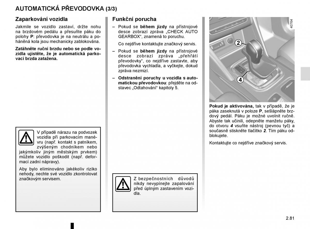 Renault Megane IV 4 navod k obsludze / page 193