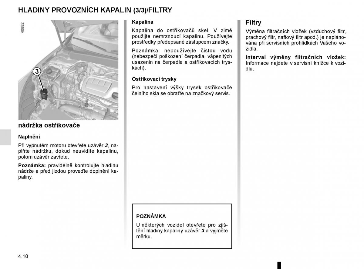 Renault Megane IV 4 navod k obsludze / page 260