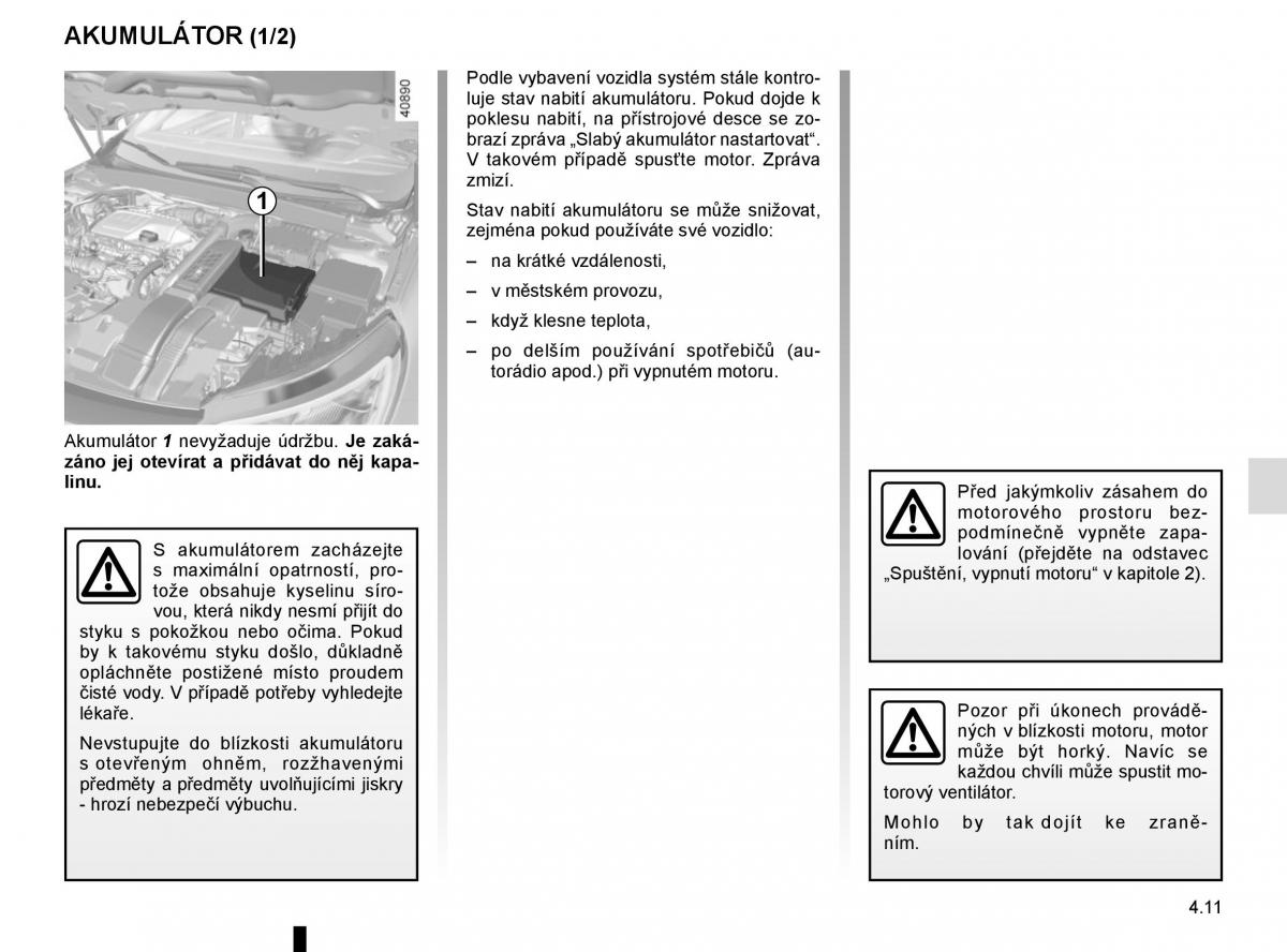 Renault Megane IV 4 navod k obsludze / page 261