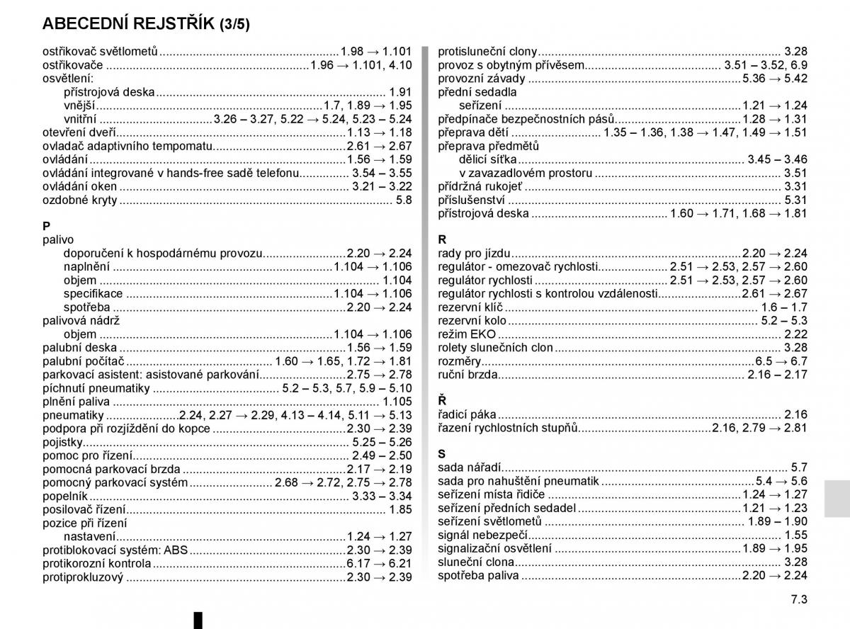 Renault Megane IV 4 navod k obsludze / page 335