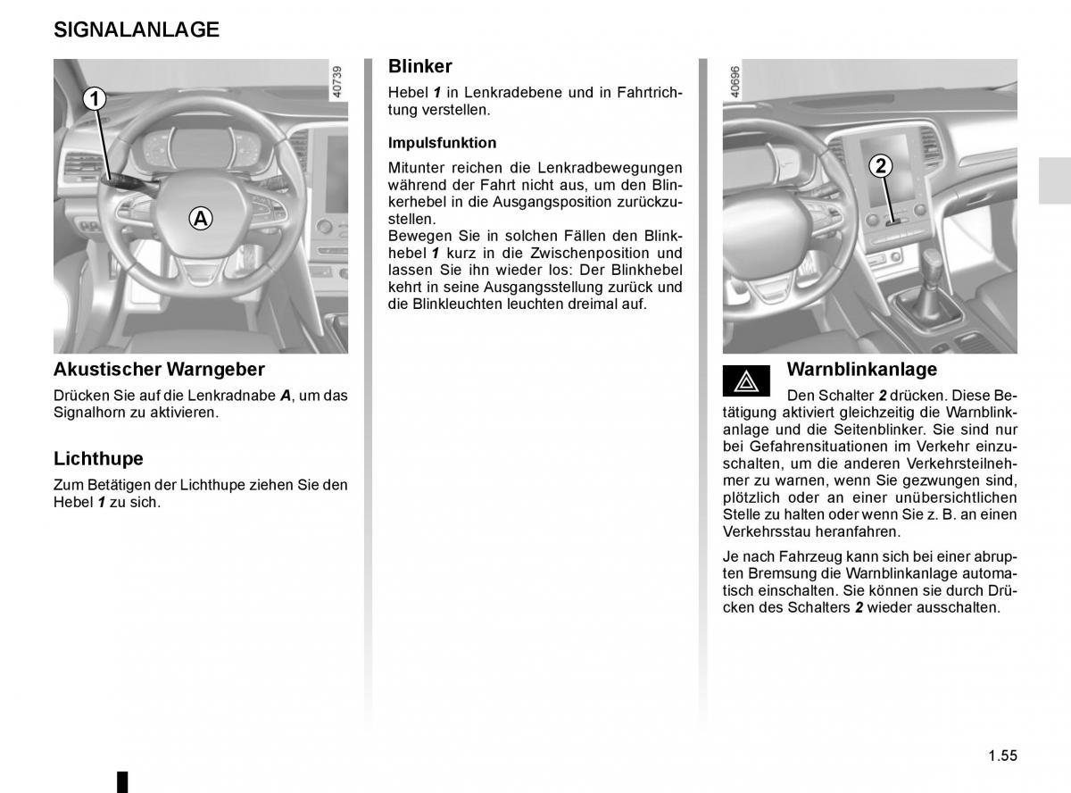 Renault Megane IV 4 Handbuch / page 61