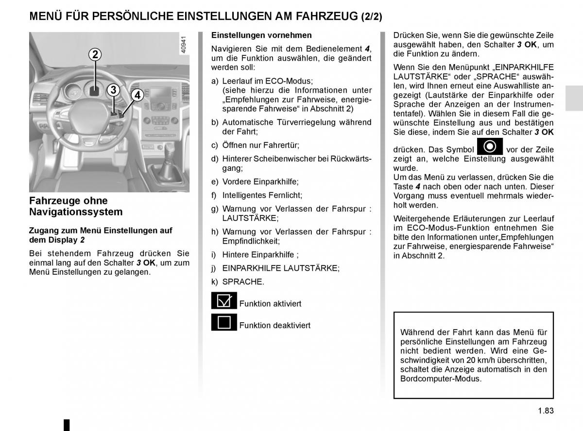 Renault Megane IV 4 Handbuch / page 89