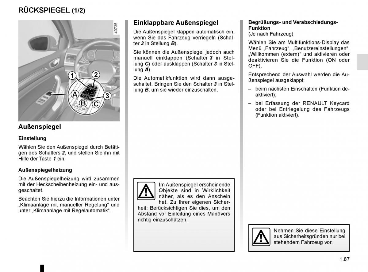 Renault Megane IV 4 Handbuch / page 93