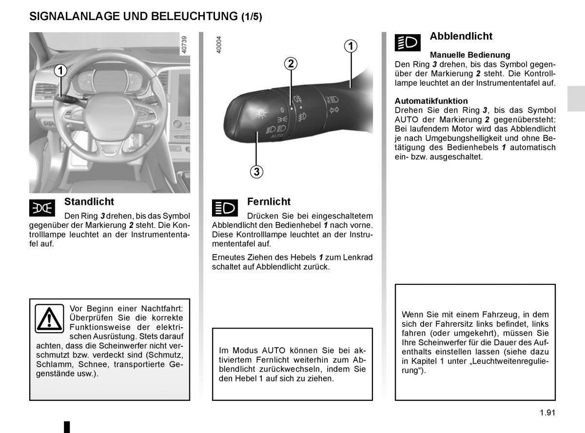 Renault Megane IV 4 Handbuch / page 97