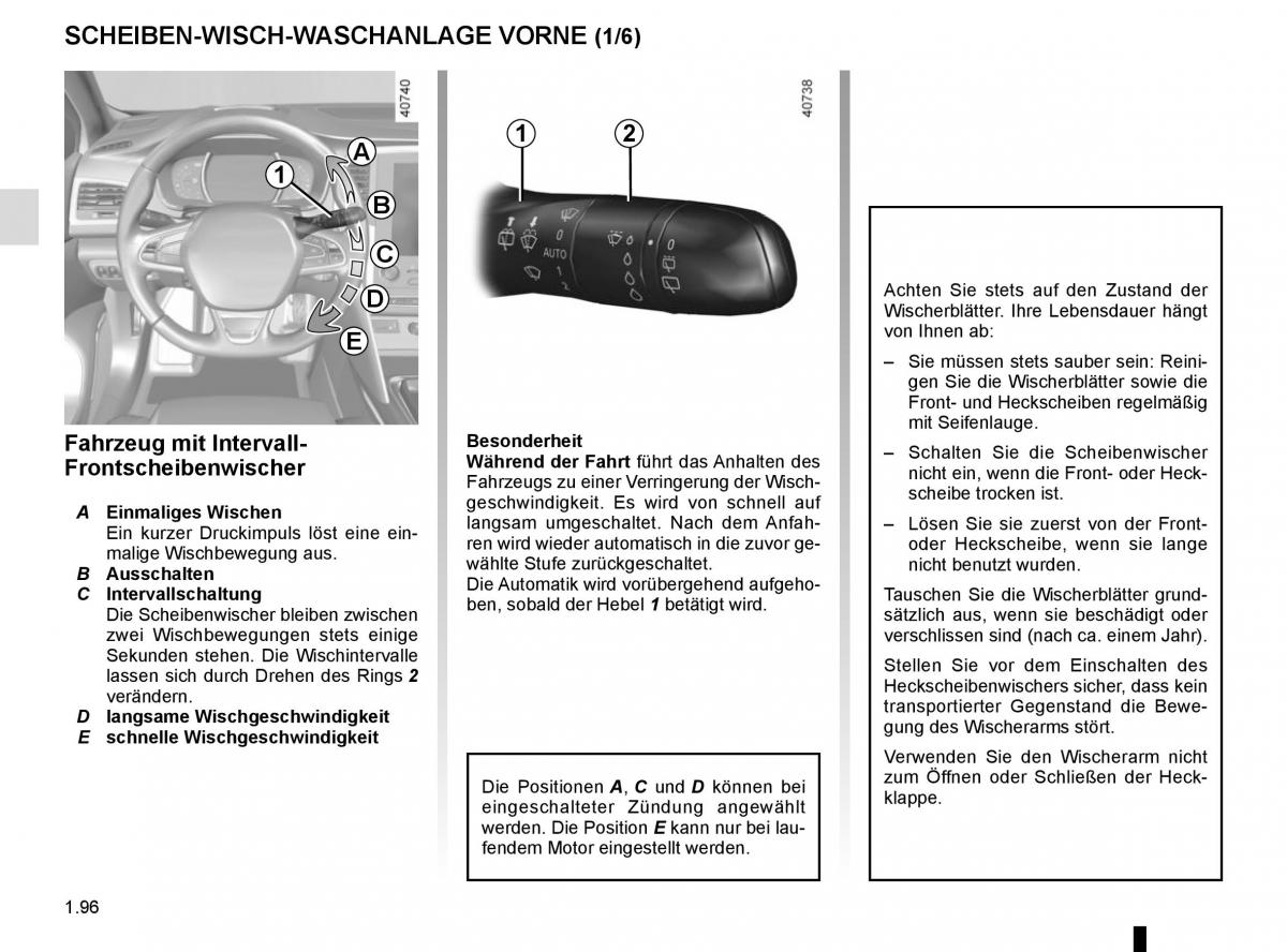 Renault Megane IV 4 Handbuch / page 102