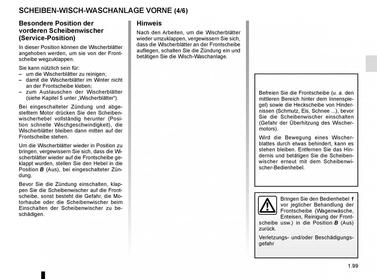 Renault Megane IV 4 Handbuch / page 105