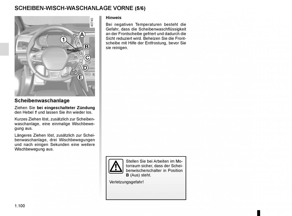 Renault Megane IV 4 Handbuch / page 106